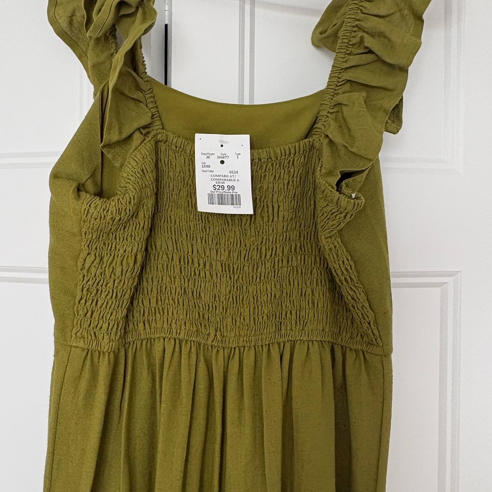 Olive Green Jumpsuit